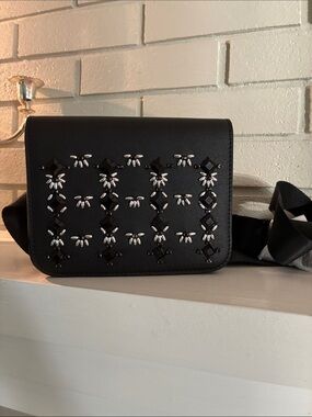 torrid Black Embellished Crossbody Bag - has callouts